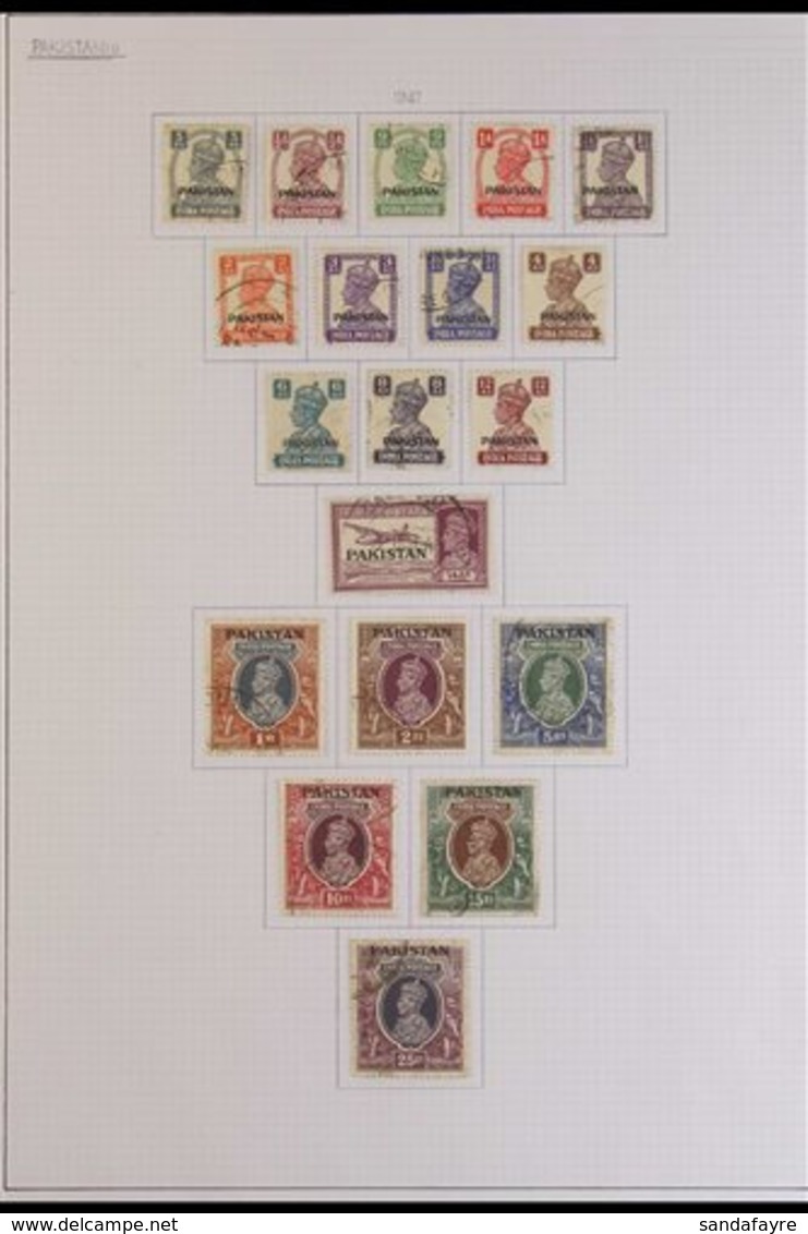 \Y 1947-1963 USED COLLECTION, MOSTLY SETS.\Y An Attractive Collection Of Used Issues, Mostly As Complete Sets Including  - Pakistan