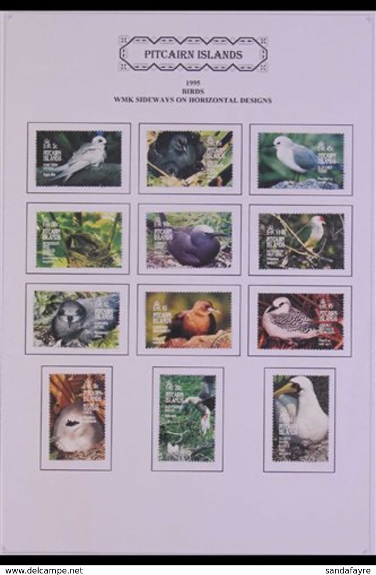 \Y 1994-1999 COMPLETE VFU COLLECTION\Y An Attractive, Very Fine Used Collection Presented On Sleeved Album Pages, Comple - Pitcairn