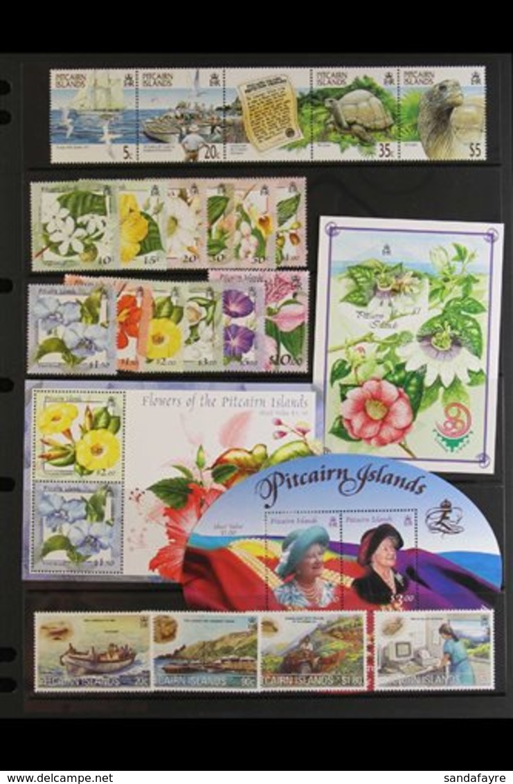 \Y 2000-2007 NEVER HINGED MINT COLLECTION\Y A Lovely Near Complete Collection Of Sets And Miniature Sheets, Includes 200 - Pitcairn