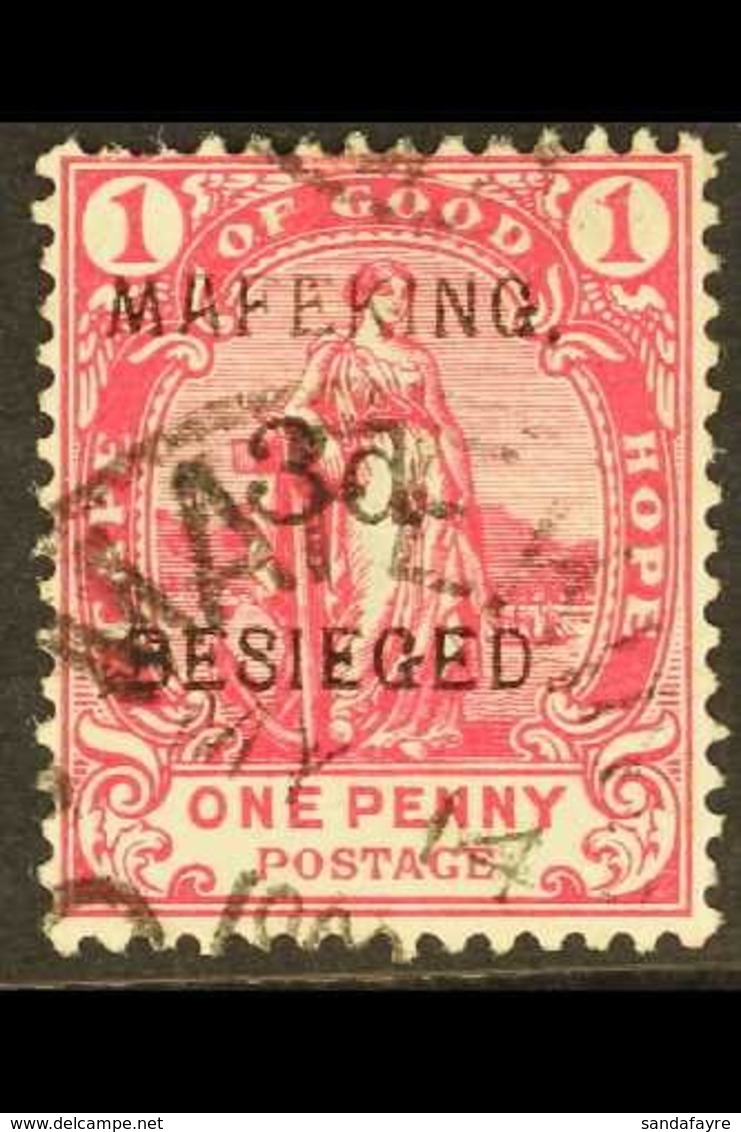 \Y MAFEKING SIEGE\Y 1900 3d On 1d Carmine Of Cape Of Good Hope, SG 3, Fine Used With May 14th Cds. For More Images, Plea - Unclassified
