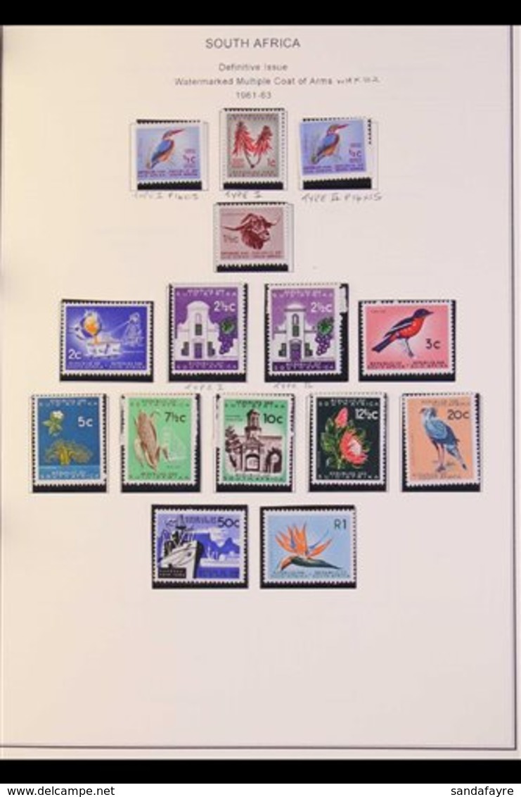 \Y 1961-2003 NEVER HINGED MINT COLLECTION\Y Fine Collection Presented In Mounts On Printed Album Pages, Includes 1961 De - Non Classés