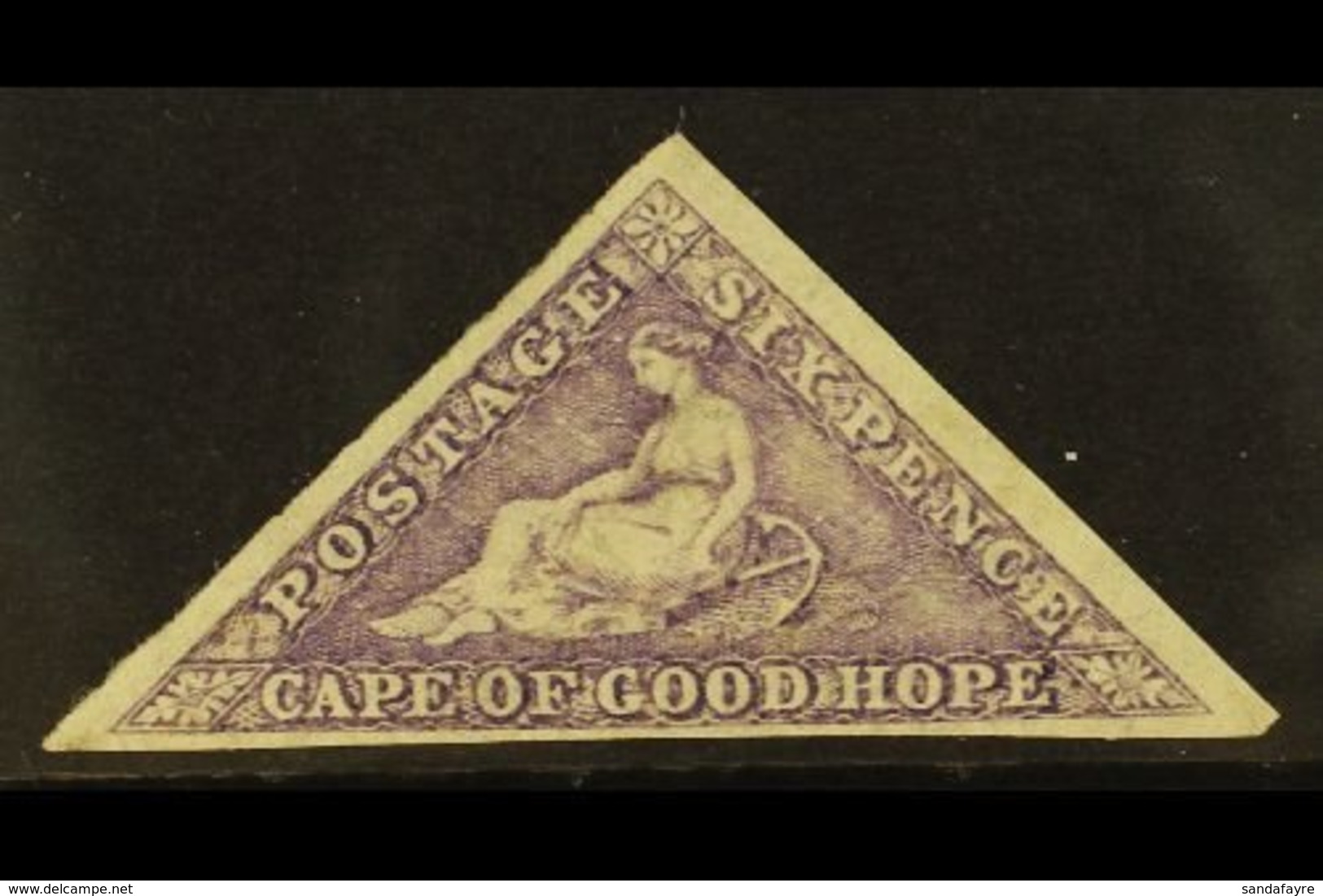 \Y CAPE OF GOOD HOPE\Y 6d Bright Mauve, SG 20, Superb Mint Og. Lovely Bright Stamp. For More Images, Please Visit Http:/ - Unclassified