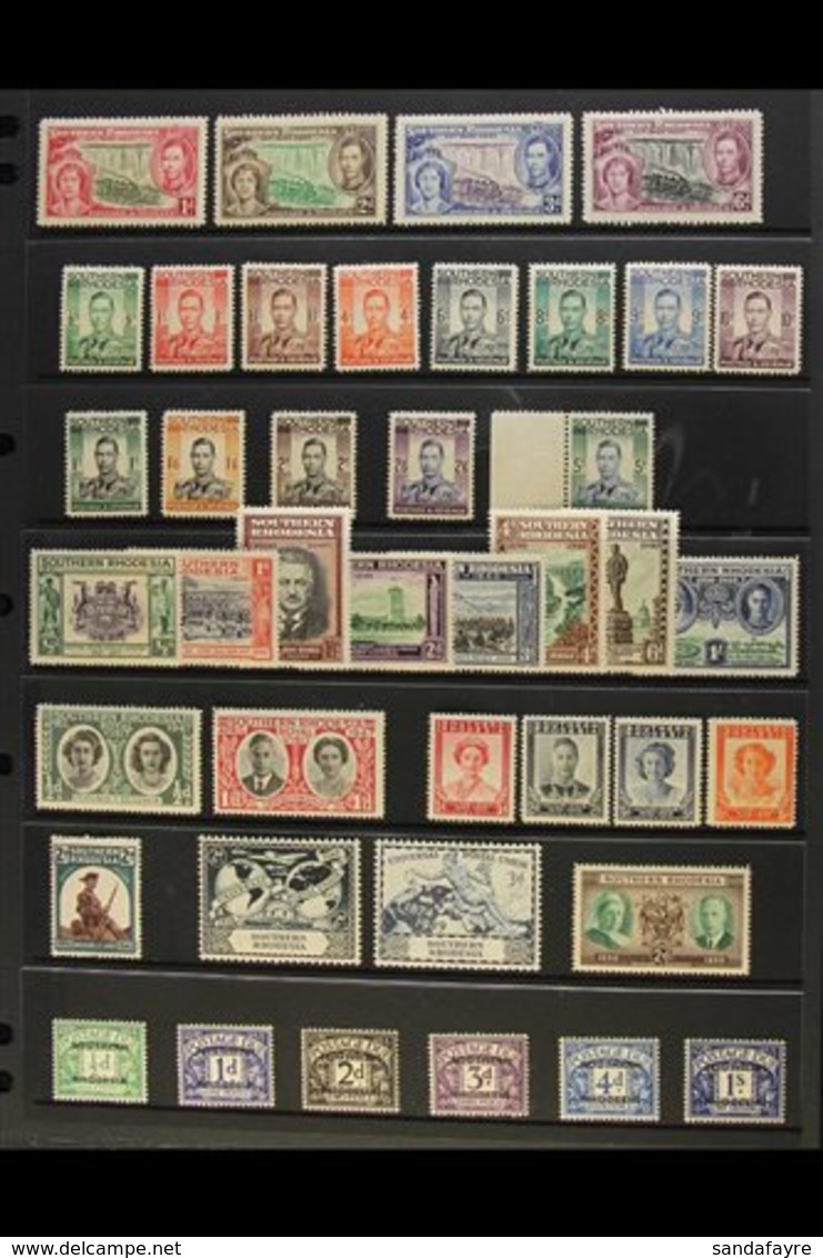 \Y 1937-52 COMPLETE MINT\Y A Complete Mint Collection, SG 36/70 & SG D1/5 & D7, Lovely (40+ Stamps) For More Images, Ple - Südrhodesien (...-1964)