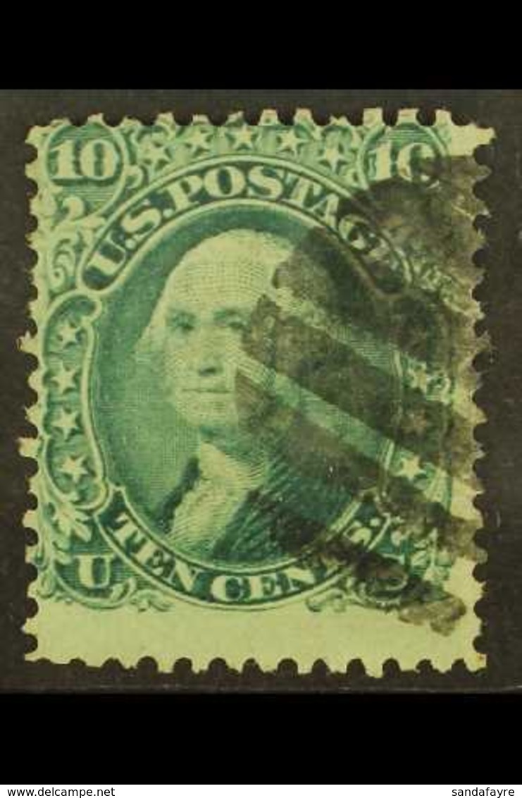 \Y 1867\Y 10c Green, Scott 89, Fine Used For More Images, Please Visit Http://www.sandafayre.com/itemdetails.aspx?s=6163 - Other & Unclassified
