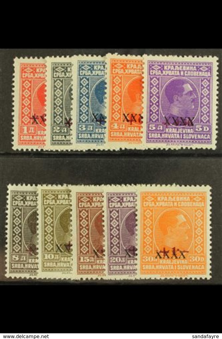\Y 1928\Y Surcharge Set Ovptd With "XXXX", Yv 194/203, Very Fine Mint. (10 Stamps) For More Images, Please Visit Http:// - Sonstige & Ohne Zuordnung