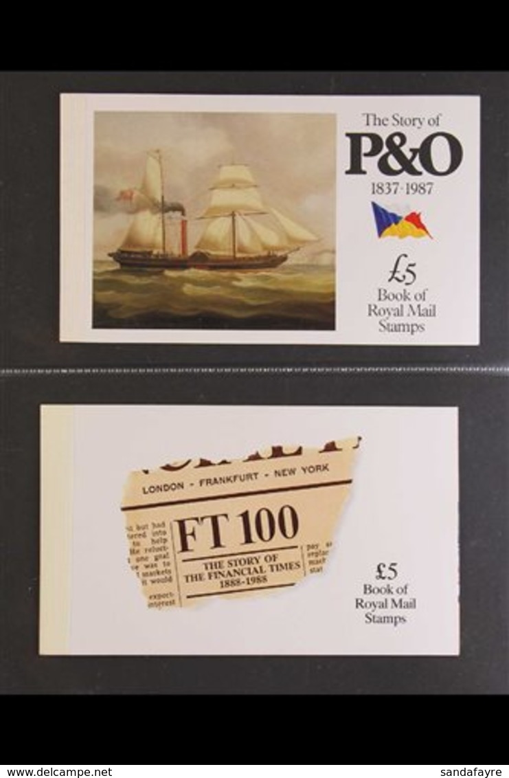 \Y 1987- 2002 PRESTIGE BOOKLETS\Y A Magnificent Complete Run From 1987 P&O Through To 2002 Microcosmos, SG DX8/30 Presen - Other & Unclassified