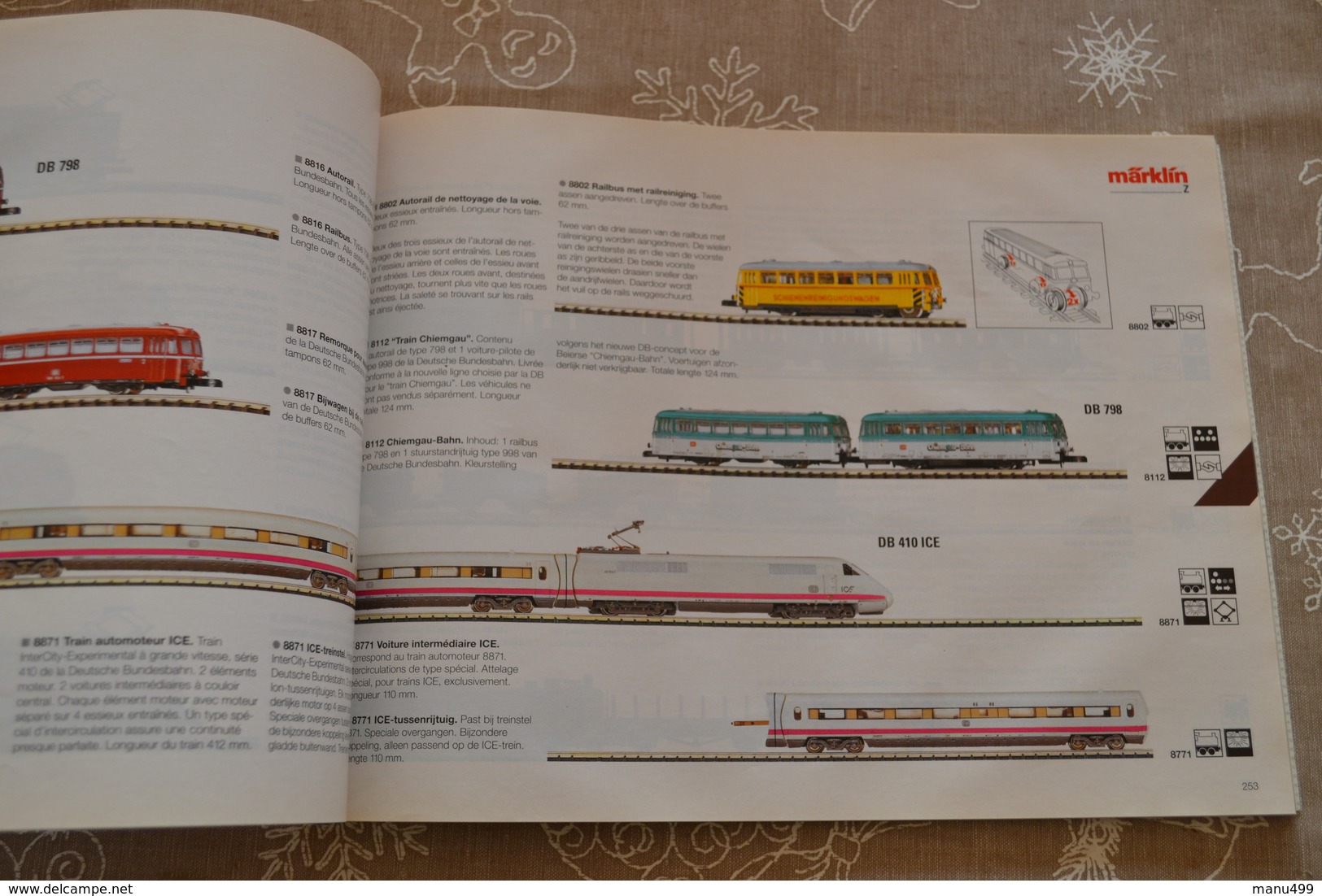 Vieux Catalogue De 368 Pages En Couleurs Des Produits Märklin - Modellbau