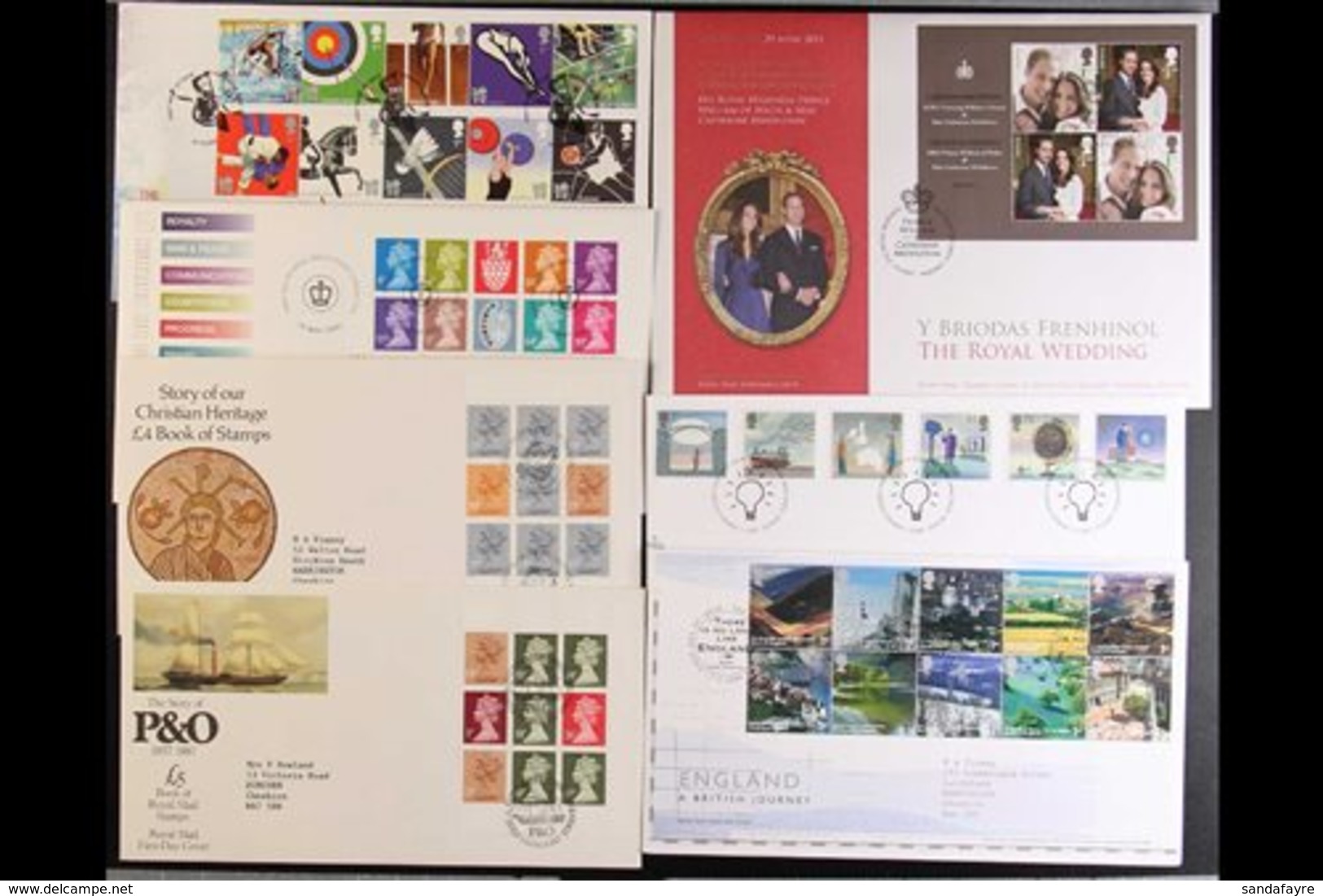 \Y 1971-2013 GIGANTIC ACCUMULATION.\Y A Large Box Filled With Over A Thousand Commemorative FDC That Includes Illustrate - FDC