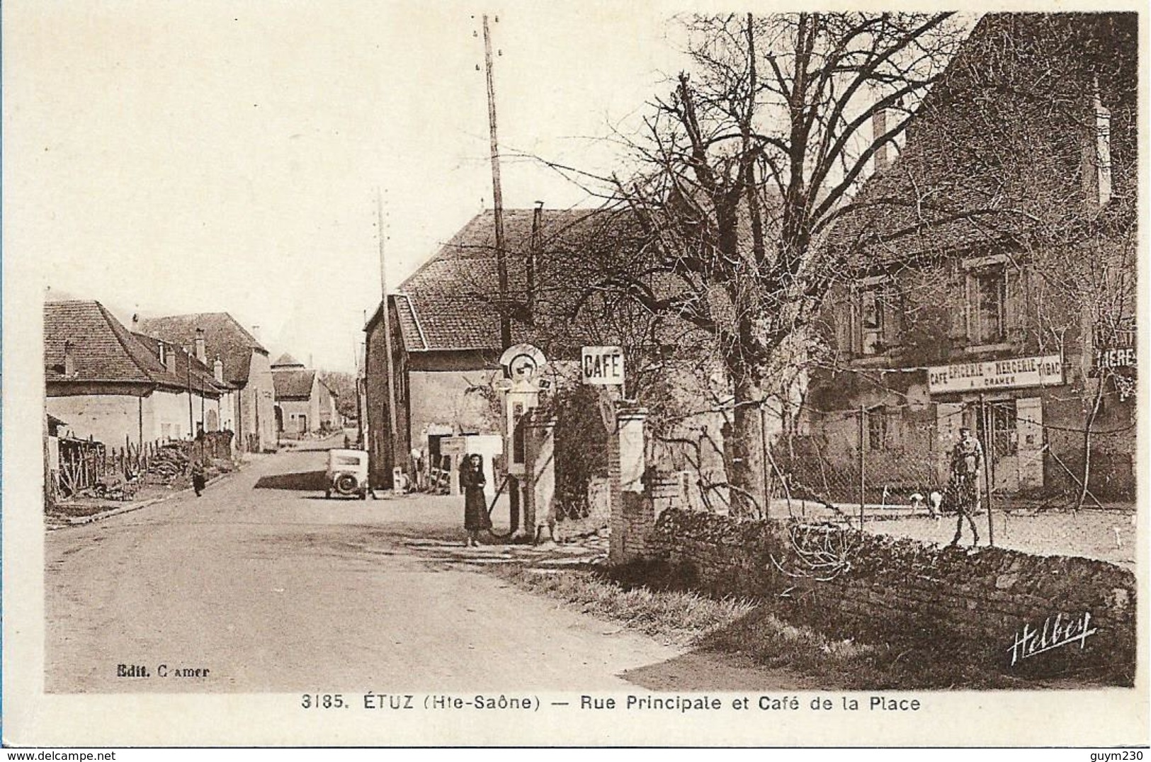 ETUZ Rue Principale Et Café De La Place - Autres & Non Classés