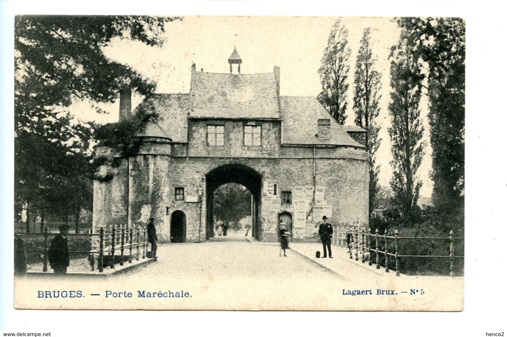 Bruges - Porte Maréchale / Lagaert N° 5 (1904) - Brugge