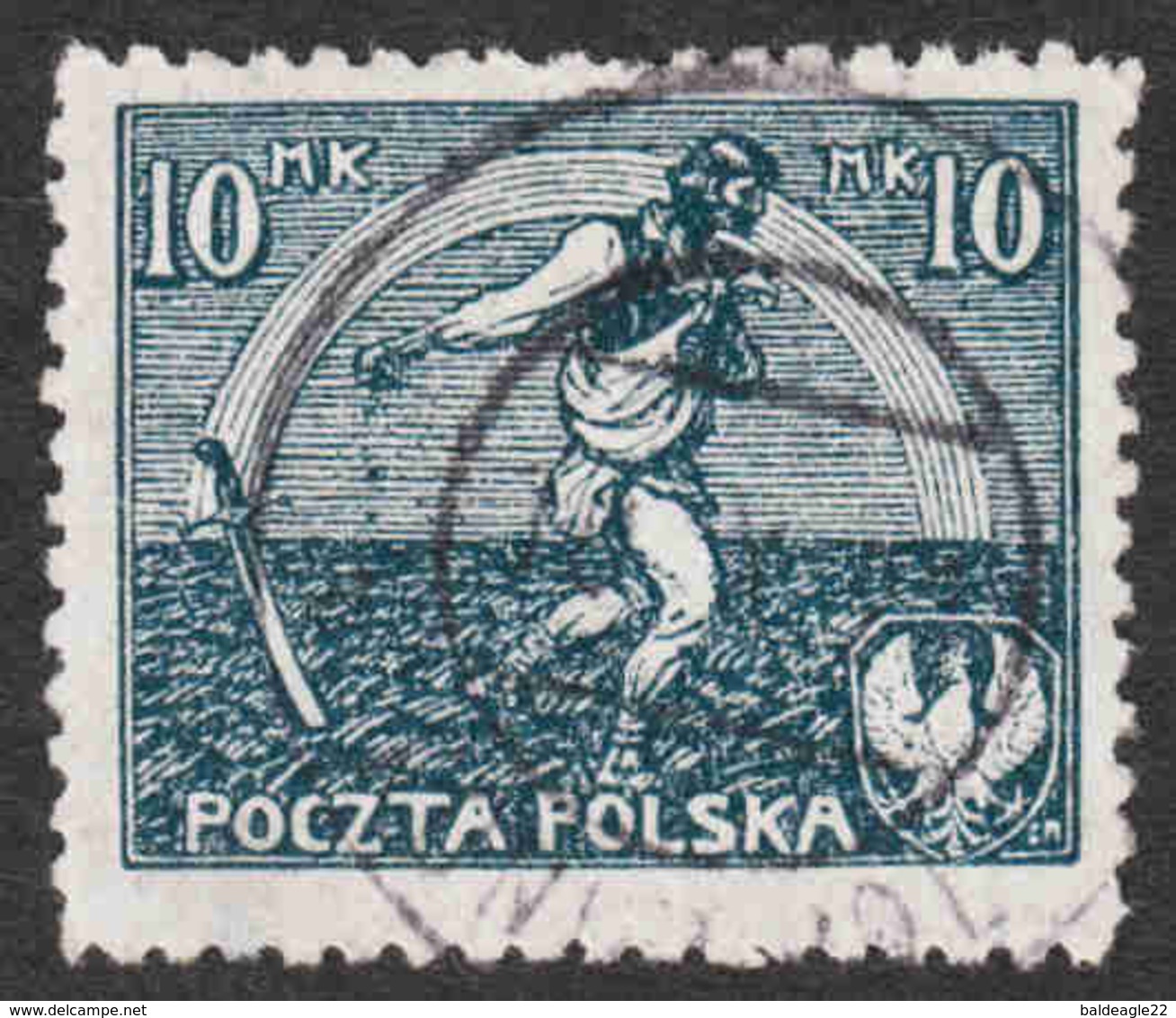 Poland - Scott #154 Used - Used Stamps