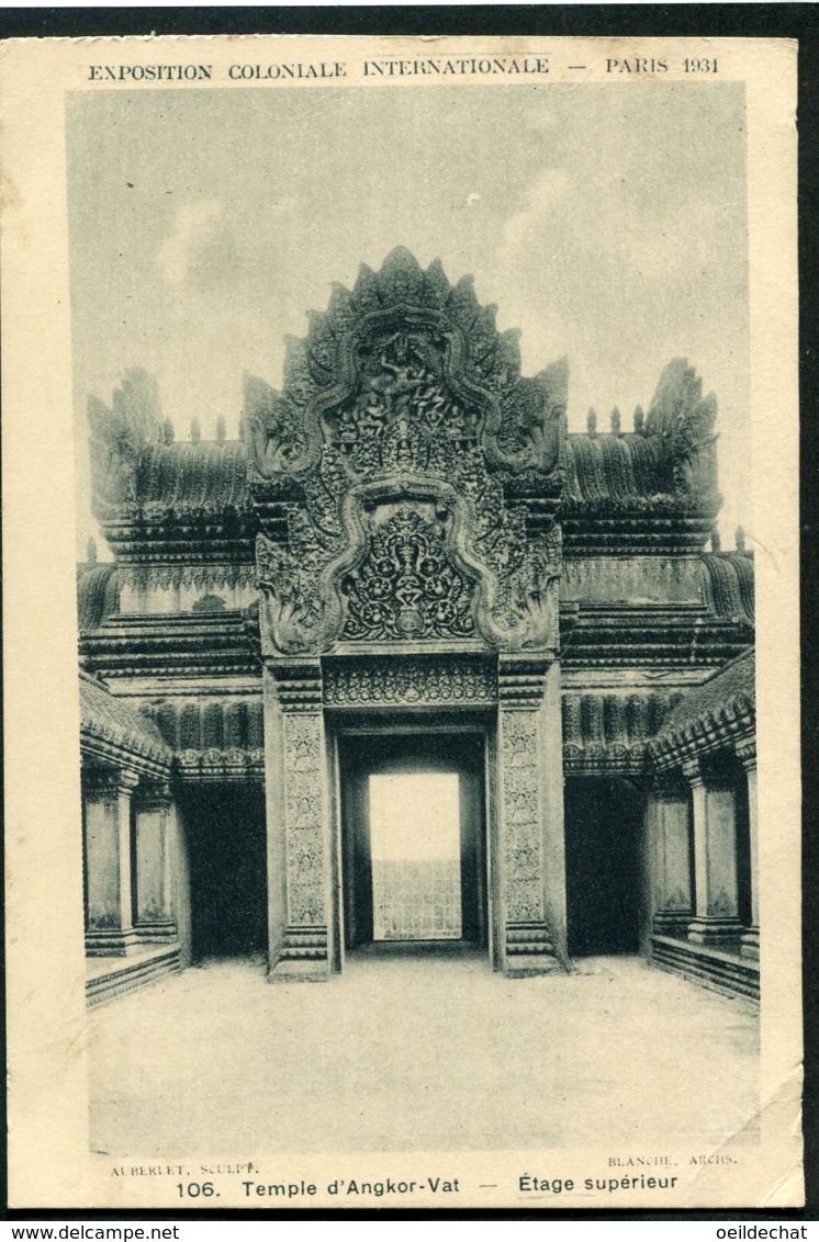 11536 CPA  PARIS (75) Exposition Coloniale Internationale - Paris 1931 Temple D'Angkor-Vat -étage Supérieur - Expositions