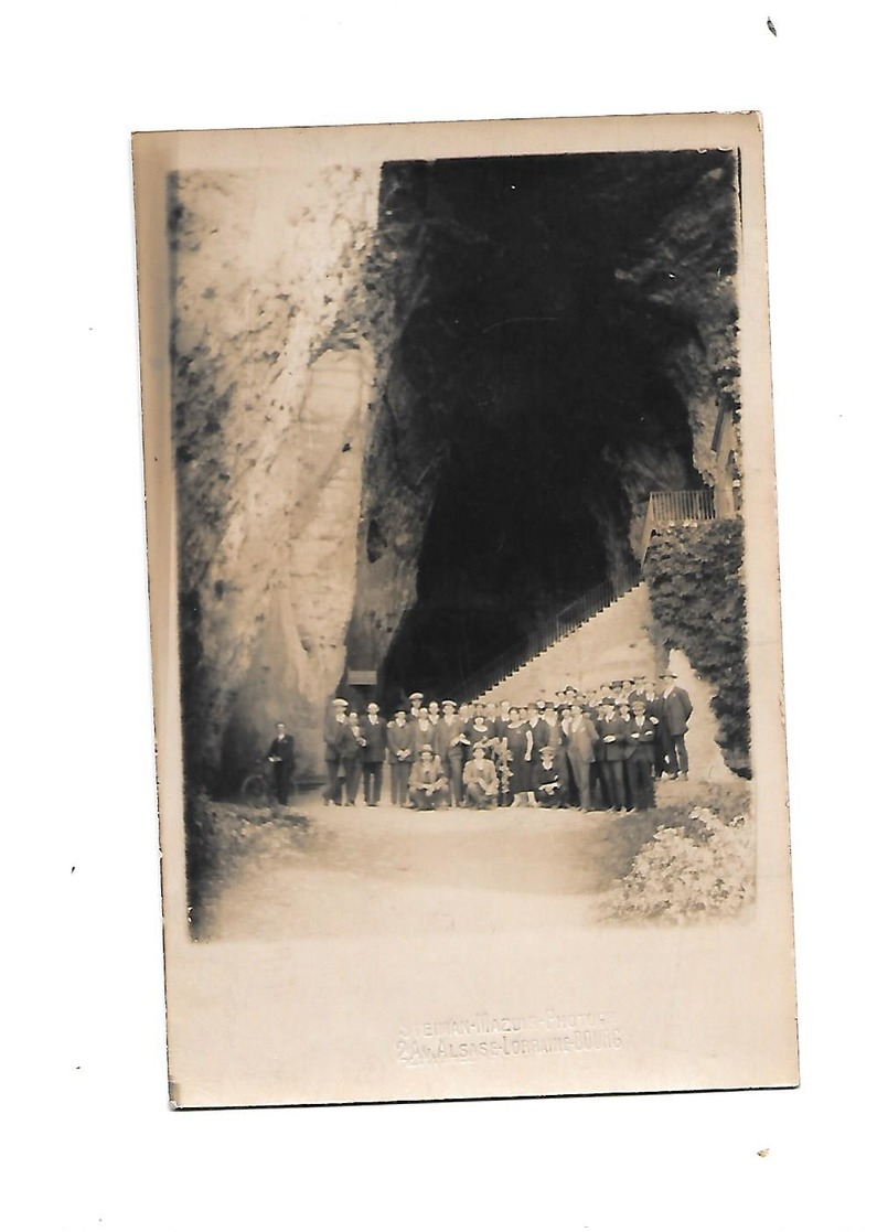 CARTE PHOTO DE LA BALME LES GROTTES 38 - La Balme-les-Grottes