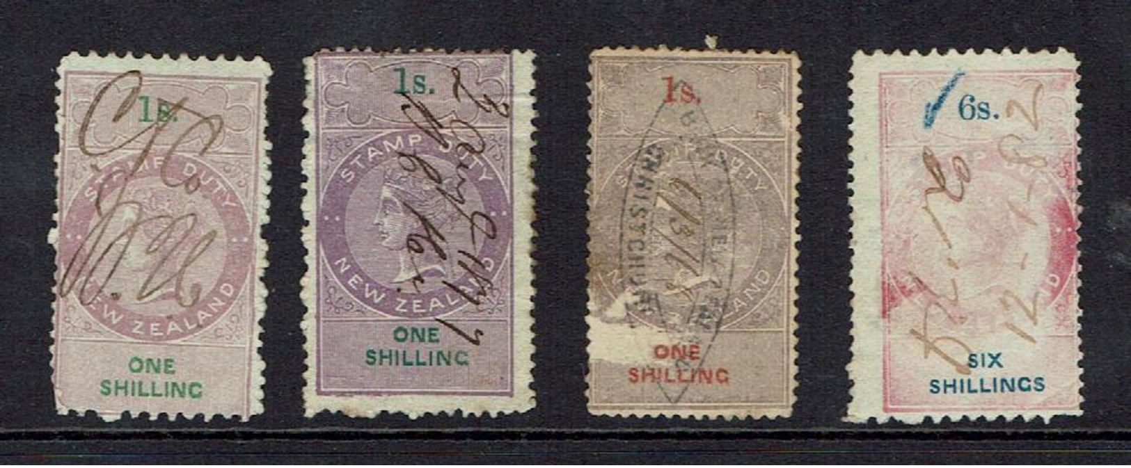 NEW ZEALAND...REVENUES - Postal Fiscal Stamps