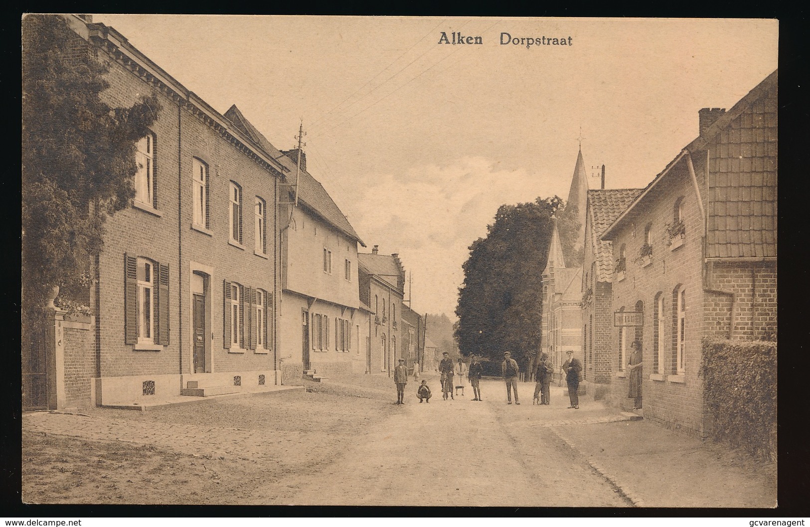 ALKEN   DORPSTRAAT - Alken