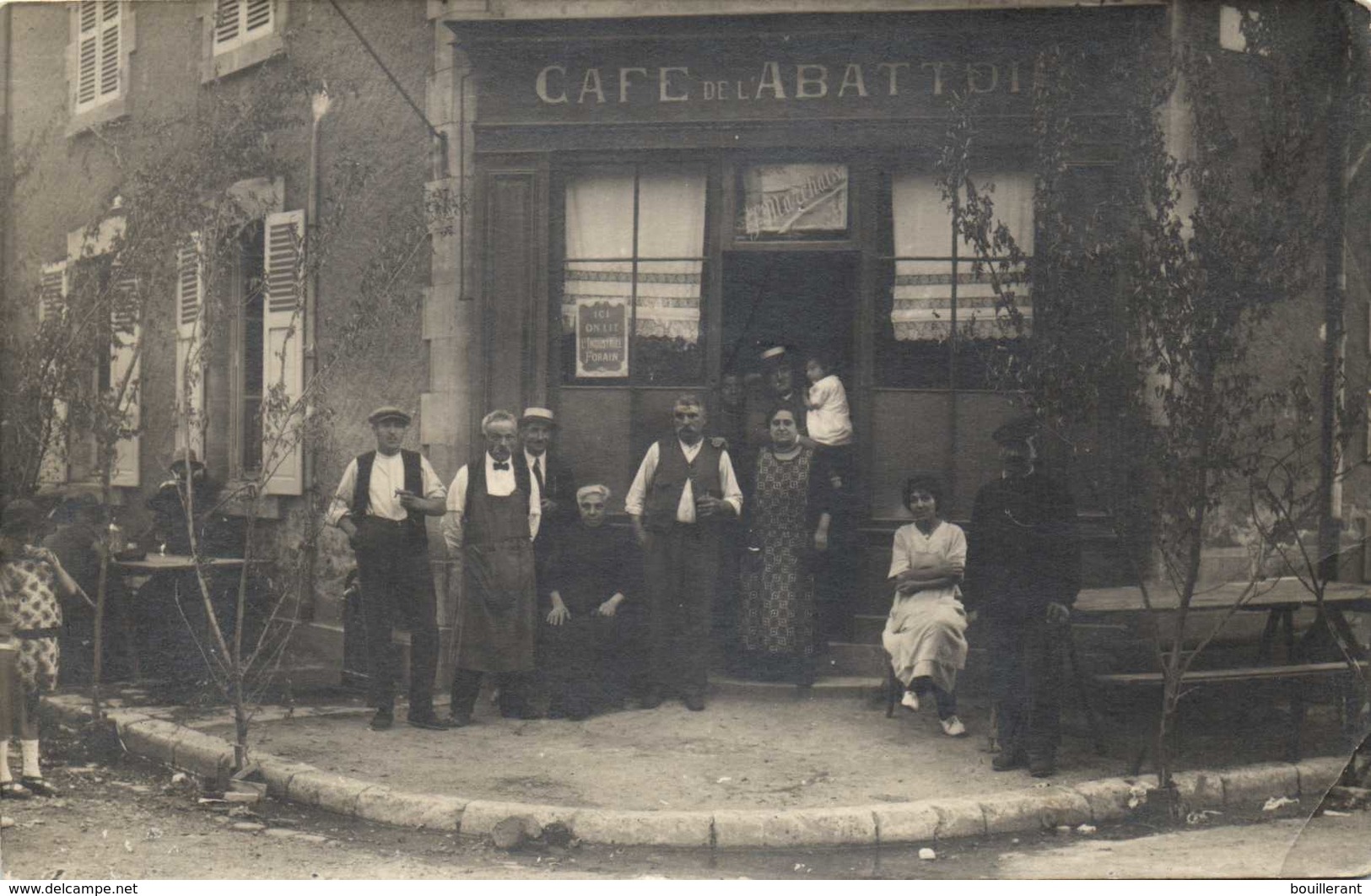 CAFE DE L'ABATTOIR - J. MARCHAIS - PARIS Ou BANLIEUE - A Identifier