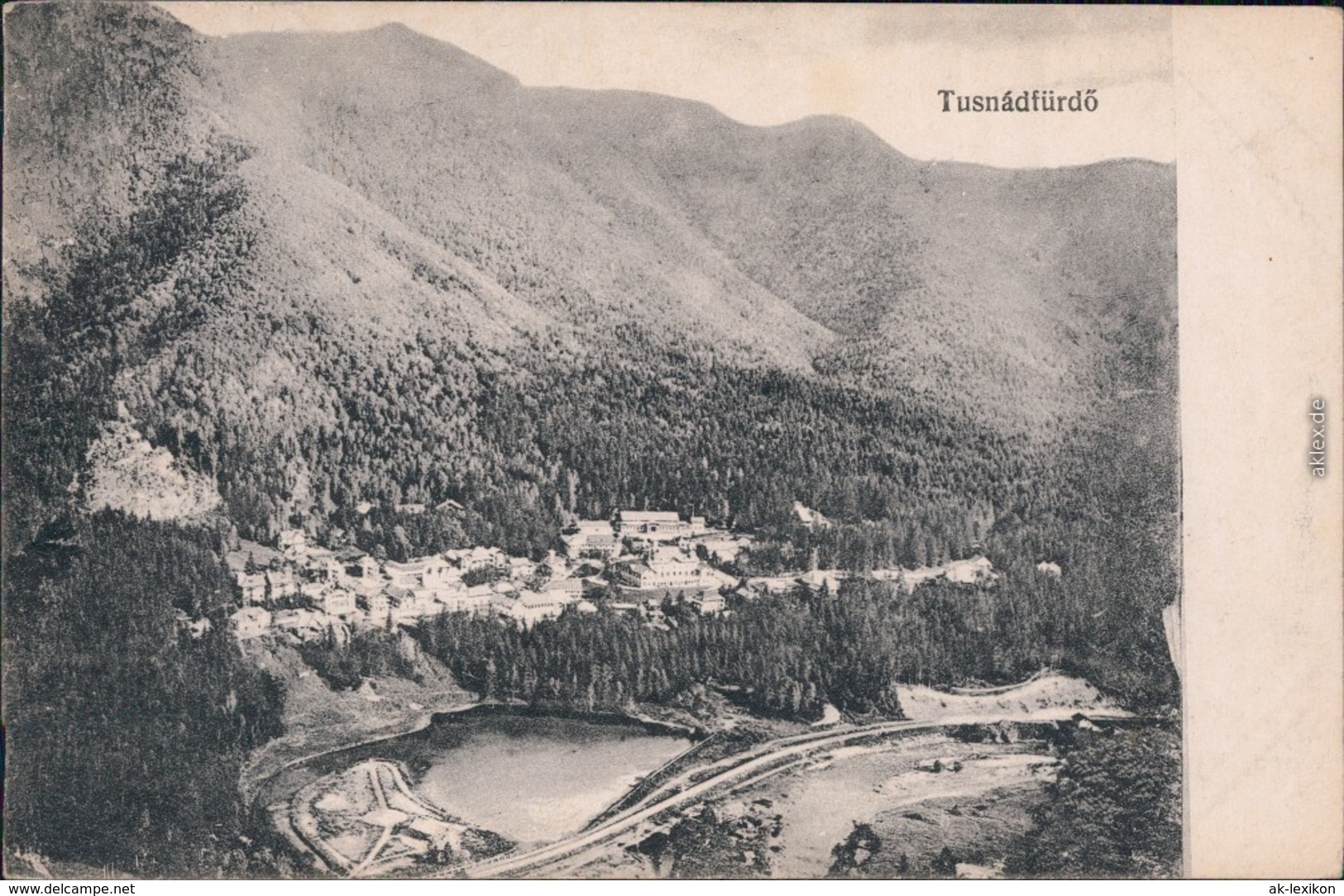 Bad Tuschnad- Băile Tușnad   Tusnádfürdő Blick Auf Die Landschaft 1917  - Romania