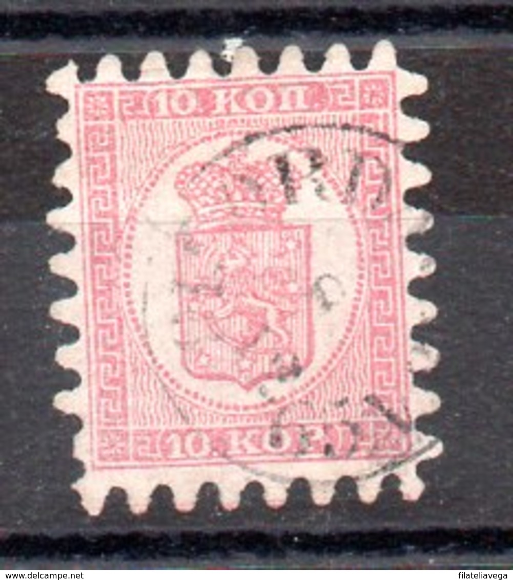 Sello De Finlandia Nº Yvert 4 (o) OFERTA (OFFER) Valor Catálogo 90.0€ - Used Stamps