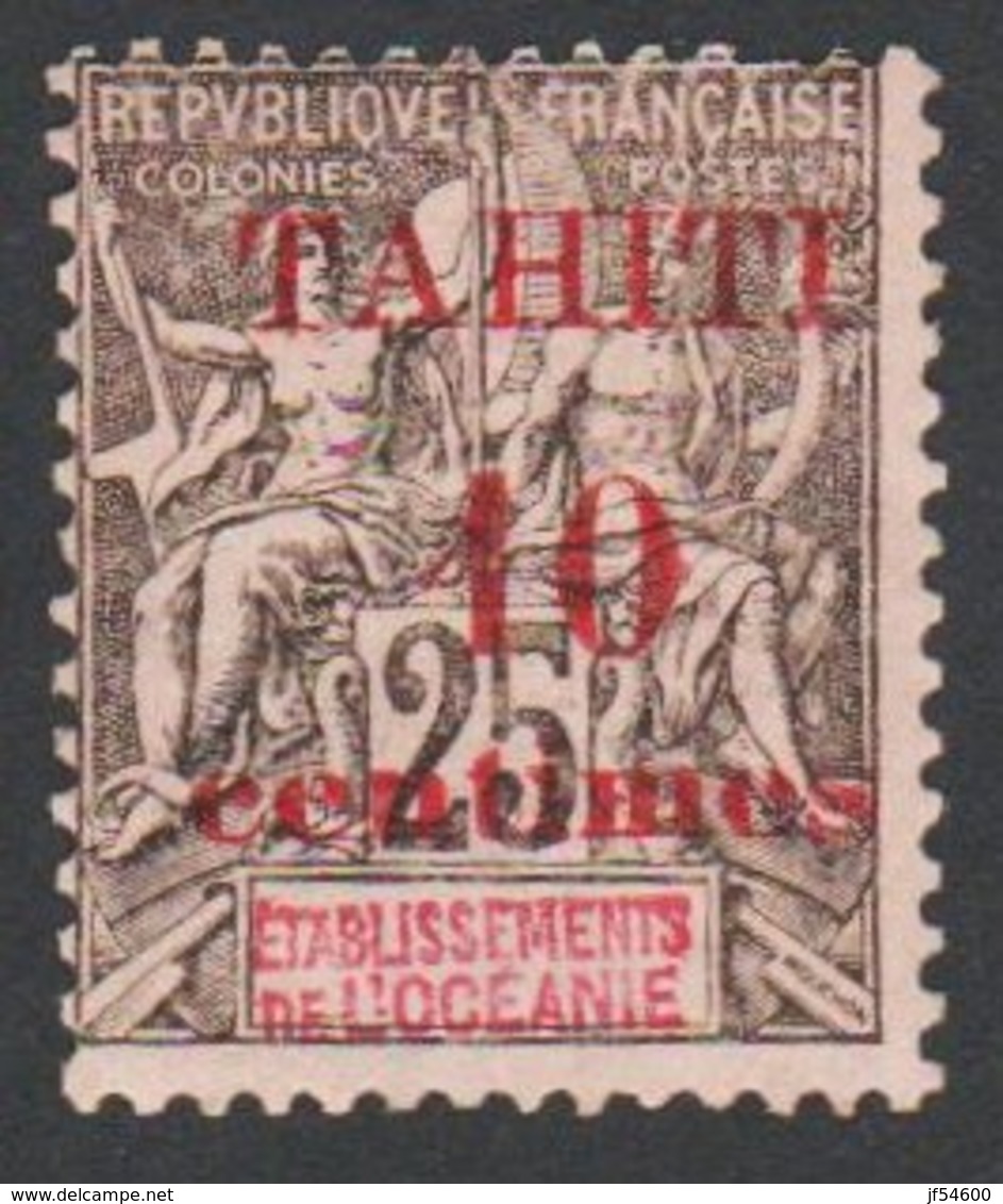 Tahiti No 31* - Unused Stamps