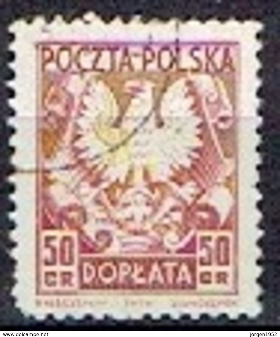 POLAND  #  FROM 1953 - Postage Due