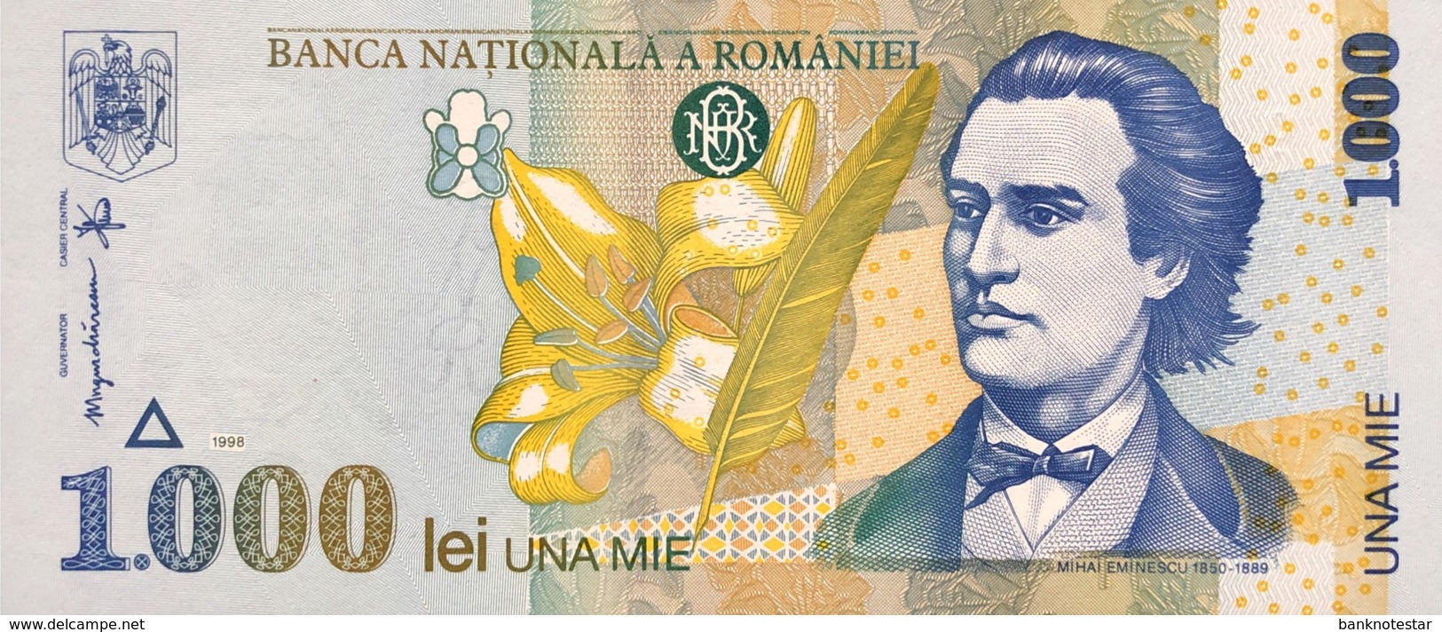 Romania 1.000 Lei, P-106 (1998) - UNC - Rumänien