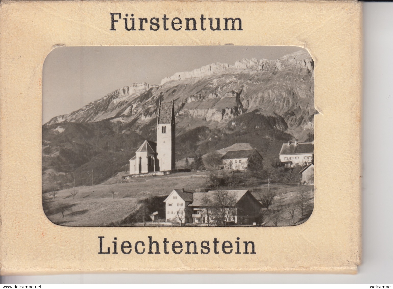 LIECHTENSTEIN -SOUVENIR BOOKLET - 10 SMALL SIZE IMAGES TRIESENBERG - MAUREN - SCHAAN - RUGGELL - STEG - MALBUN - BENDERN - Liechtenstein