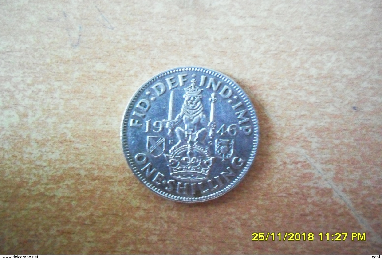 One Shiling/ IND.IMP. Georges VI De 1946 En Argent En SUP.(Monnaie Plus Belle Que Photo) - India