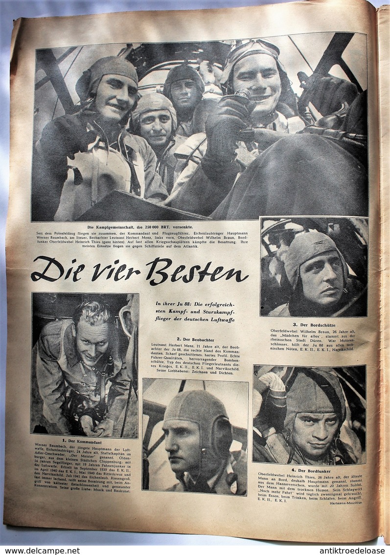 Berliner Illustrierte Zeitung 1941 Nr.36  Panzer Machten Bolschewikische Gefangene - Deutsch