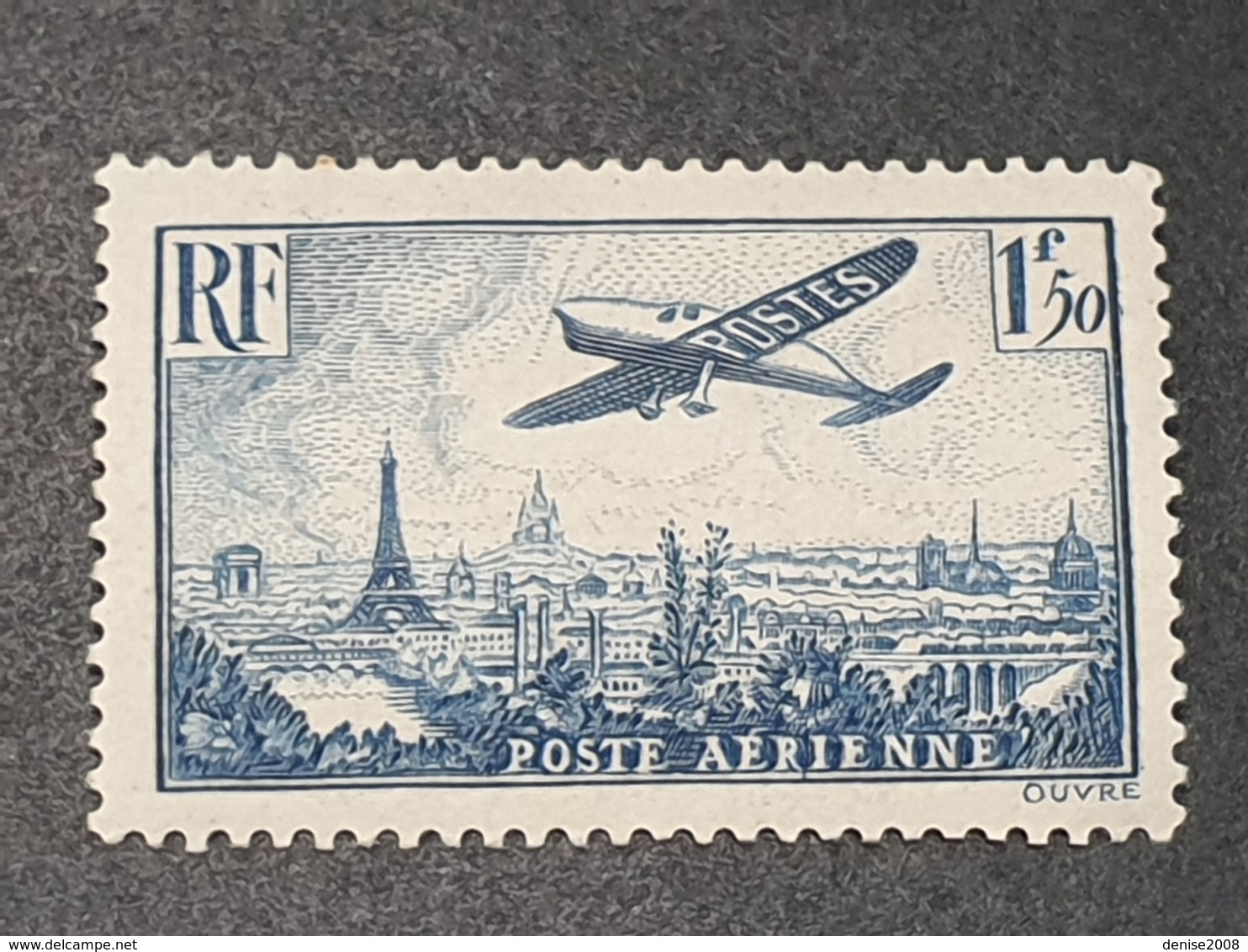 Poste Aérienne N° 9  Neuf ** Gomme D'Origine à 18% De La Cote  TTB - 1927-1959 Mint/hinged