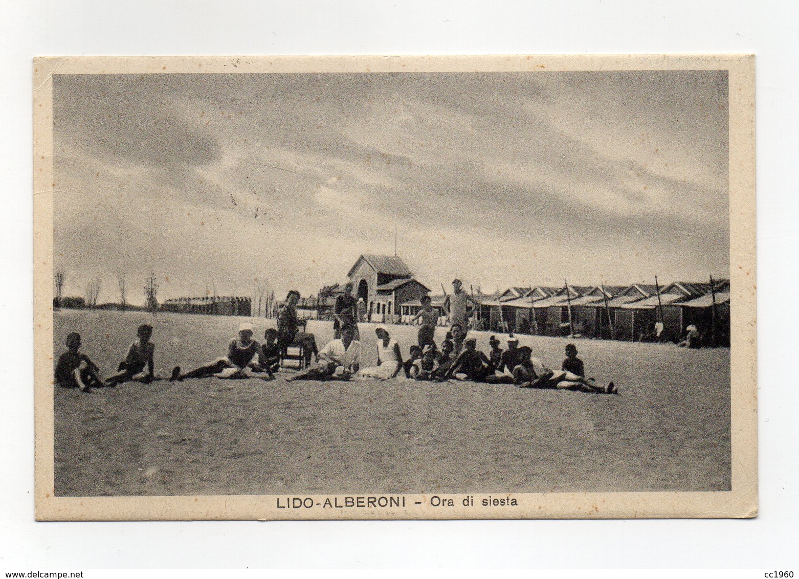 Lido Alberoni (Venezia) - Ora Di Siesta - Animata - Viaggiata - (FDC14357) - Venezia (Venice)