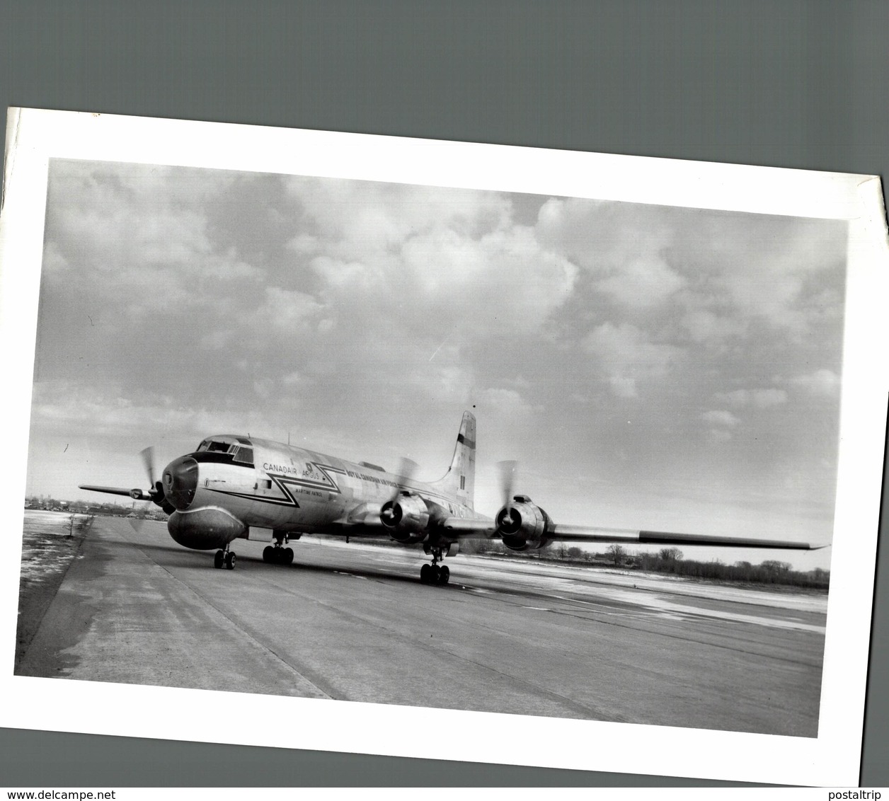 CANADAIR ARGUS 25*18 CM Canadair CP-107 Argus (CL-28), Royal Canadian Air Force RCAF Maritime Reconnaissance Aircraft - Aviation