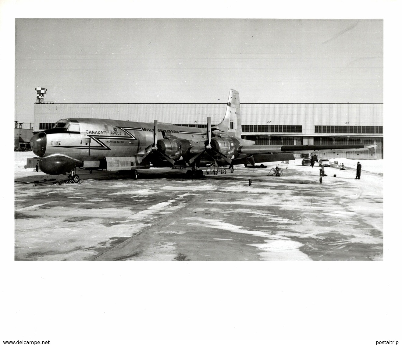 CANADAIR ARGUS 26*20 CM Canadair CP-107 Argus (CL-28), Royal Canadian Air Force RCAF Maritime Reconnaissance Aircraft - Aviation