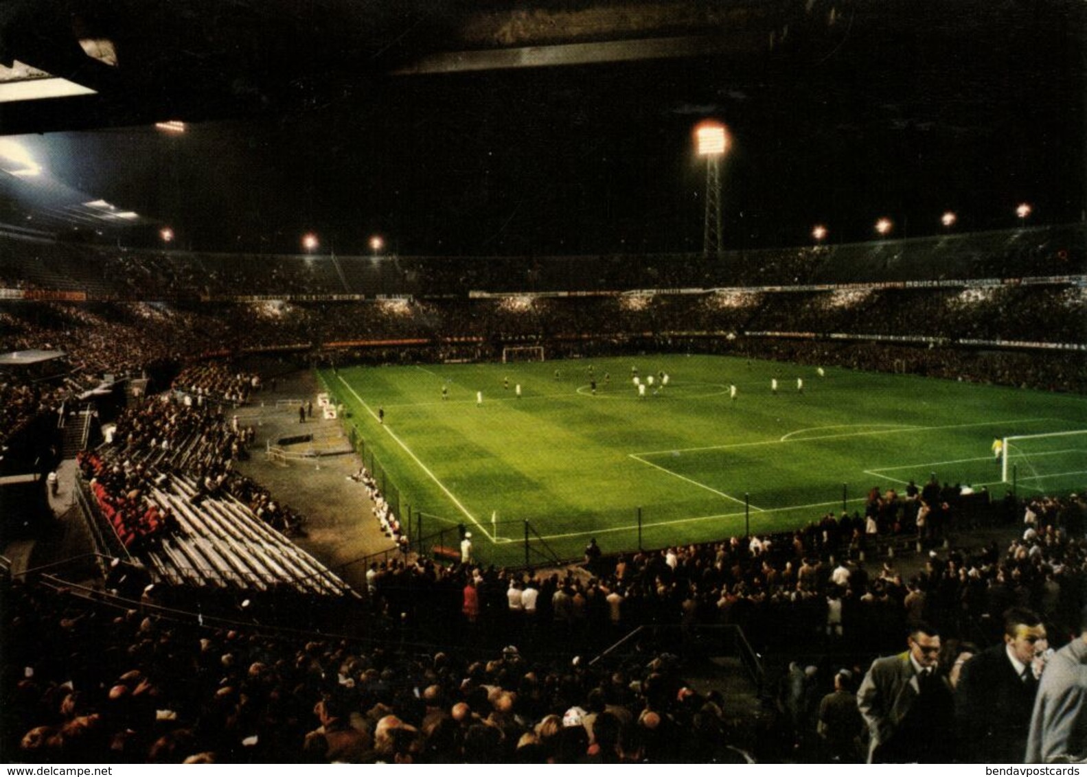 Netherlands, ROTTERDAM, Stadion Feyenoord "De Kuip" (1970s) Stadium Postcard - Voetbal