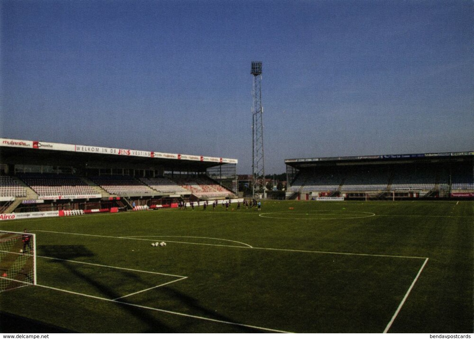 Netherlands, EMMEN, Univé Stadion (1990s) Stadium Postcard - Football