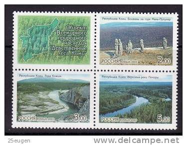 RUSSIA 2003  MICHEL NO:1096-7  MNH - Nuevos