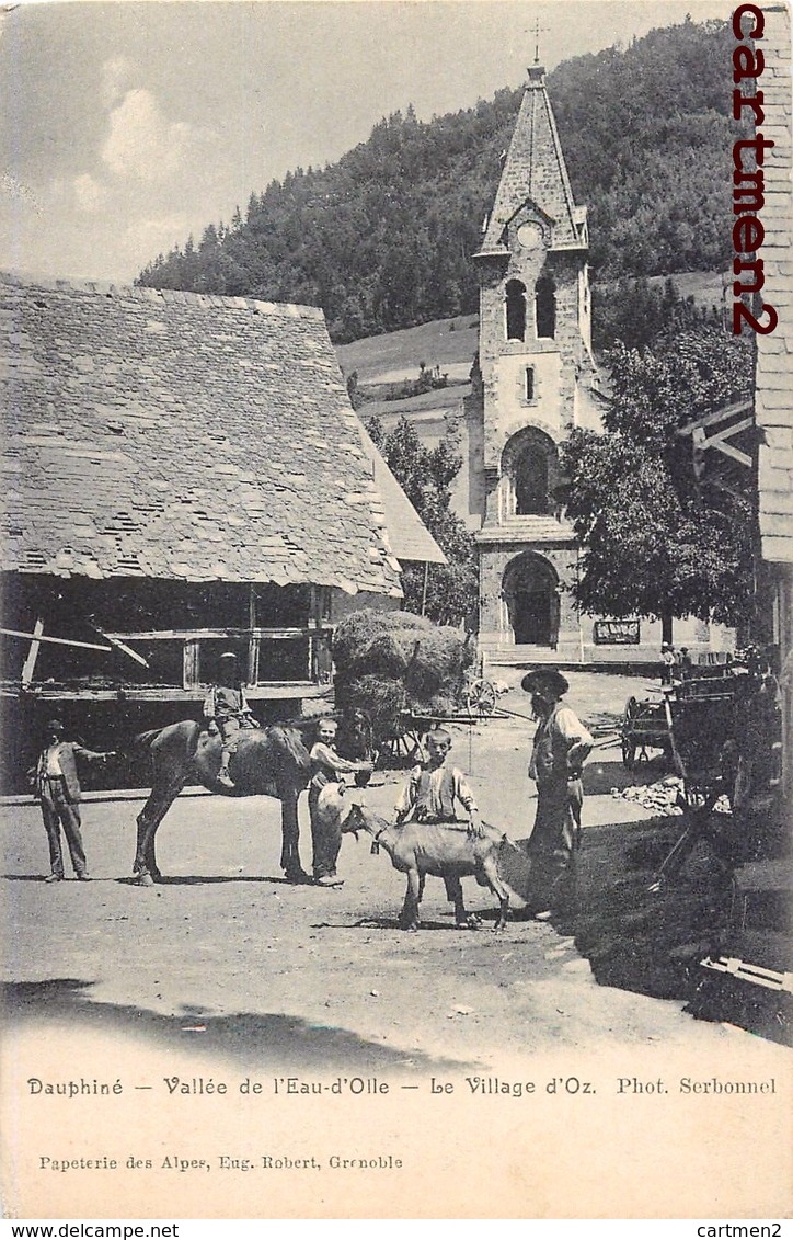 VILLAGE D'OZ VALLEE DE L'EAU-D'OLLE SERBONNEL FERME 38 ISERE - Otros & Sin Clasificación