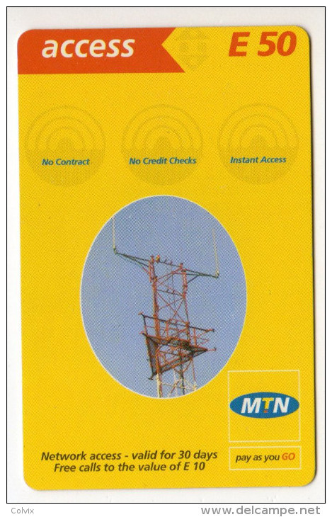 SWAZILAND PREPAYEE MTN ACCESS E 50 - Swaziland