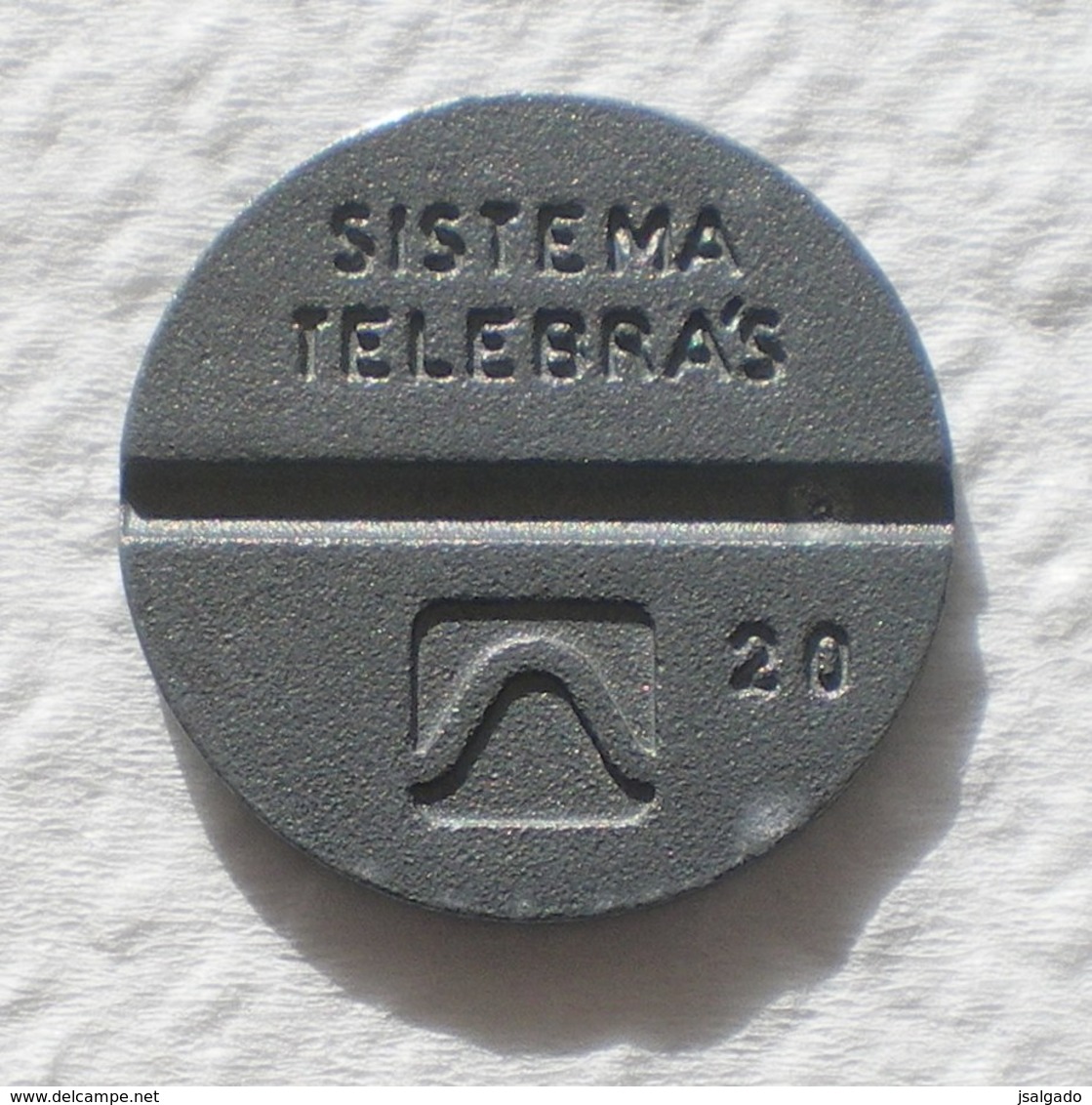 Brasil Telephone Token 1982 LOCAL  Artol  SISTEMA TELEBRAS Logo 20 - Monetari / Di Necessità