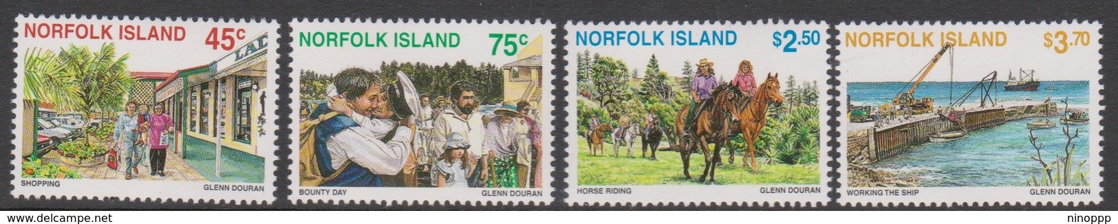 Norfolk Island ASC 611-614 1996 Tourism, Mint Never Hinged - Norfolk Island