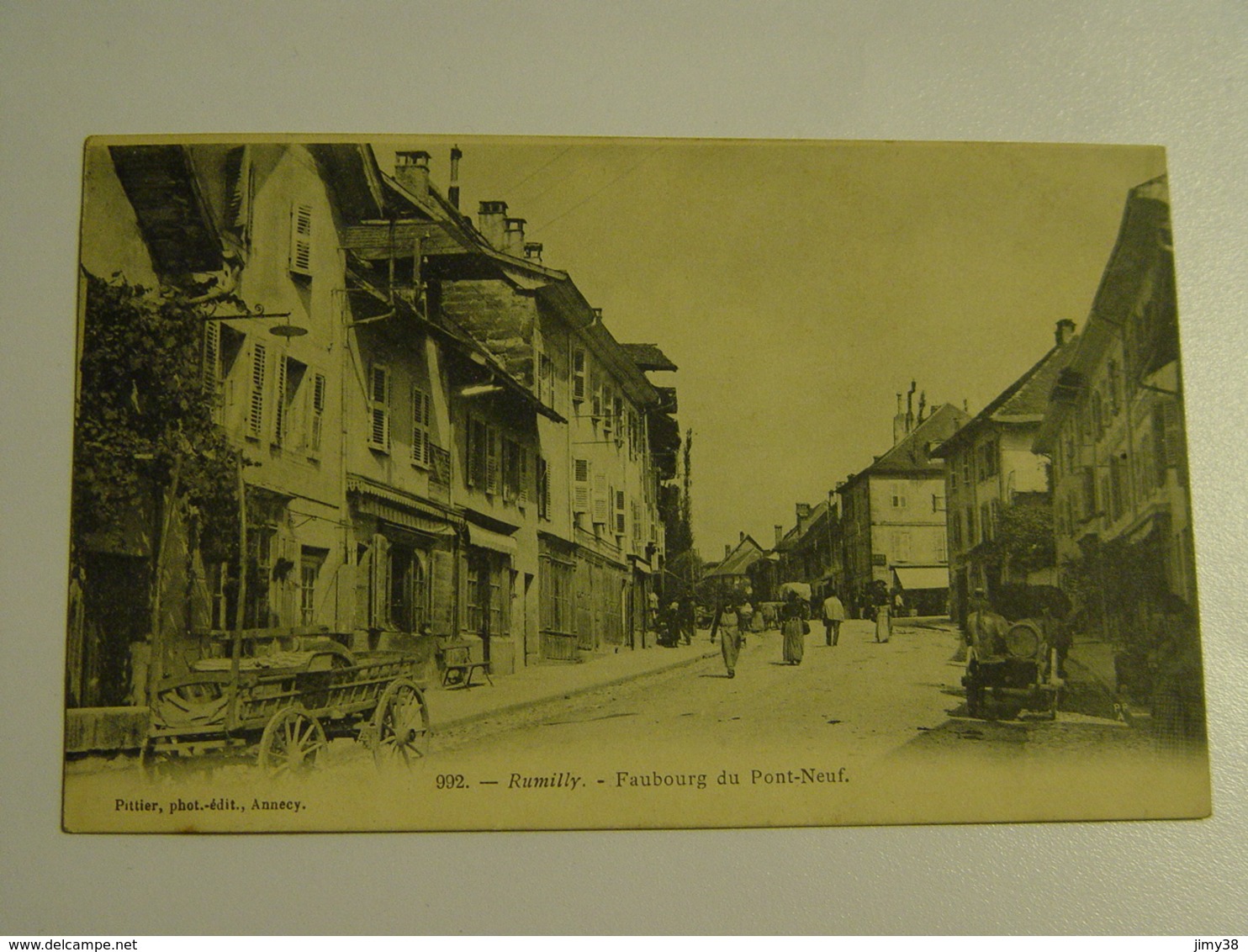 HAUTE SAVOIE-RUMILLY-992-FAUBOURG DU PONT NEUF ED PITTIER - Rumilly