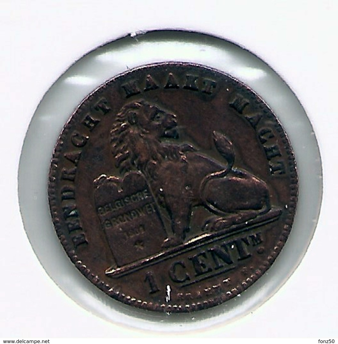 LEOPOLD II * 1 Cent 1902 Vlaams * Z.Fraai / Prachtig * Nr 5166 - 1 Centime