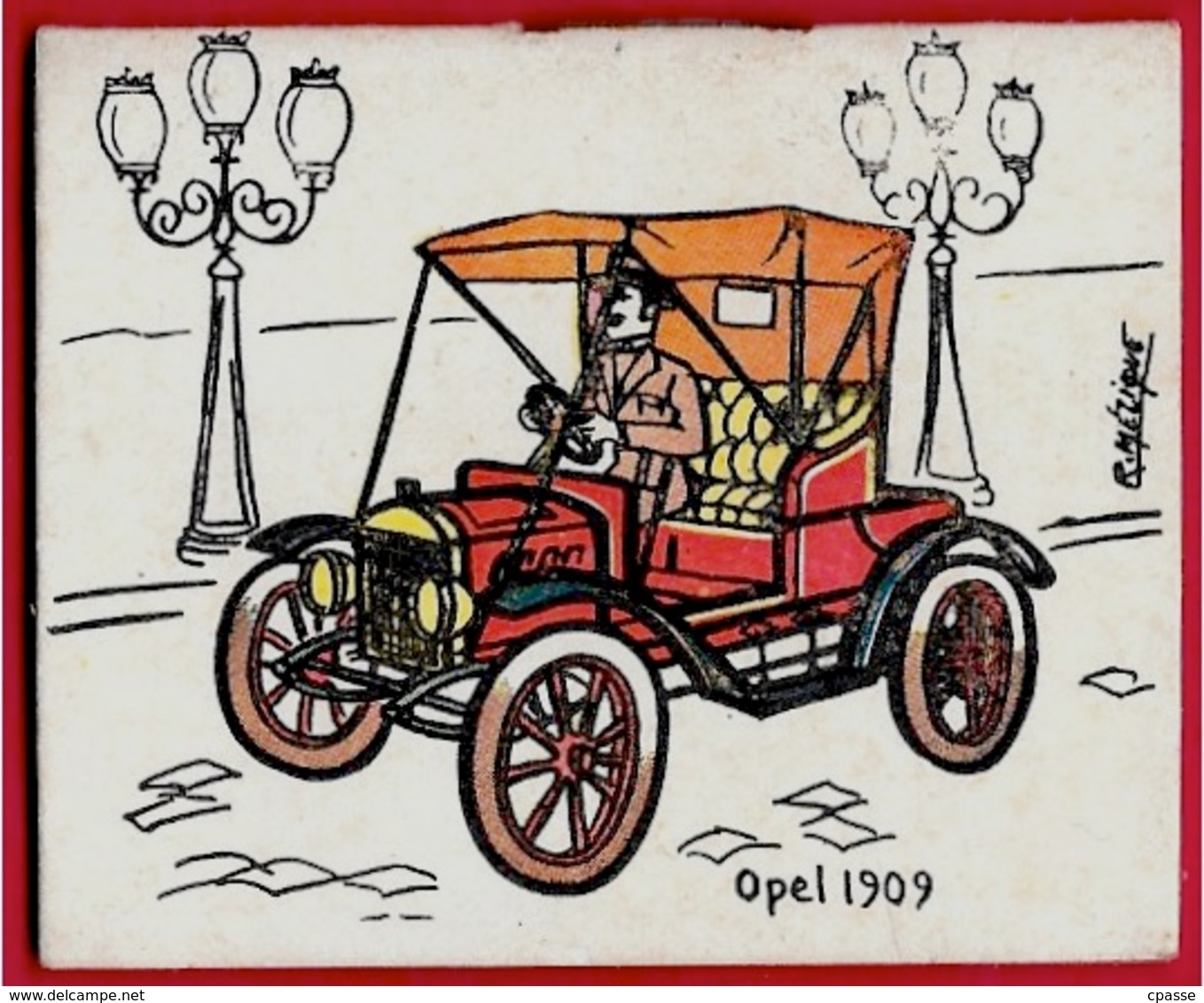 AGENDA Calendrier Petit Format 1965 "OPEL 1909" - Chemiserie Bonneterie Rue Thiers 78 MANTES-La-JOLIE - Petit Format : 1961-70