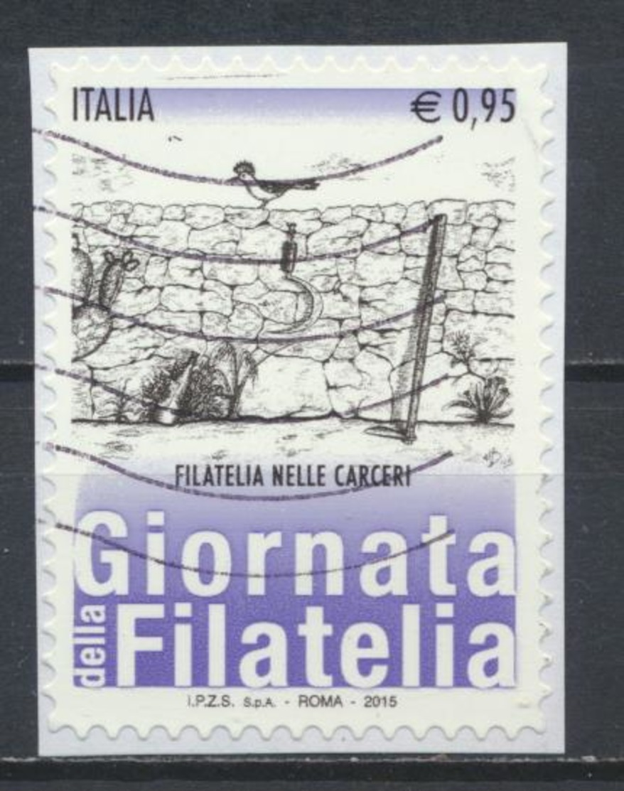 °°° ITALIA 2015 - GIORNATA DELLA FILATELIA °°° - 2011-20: Usati