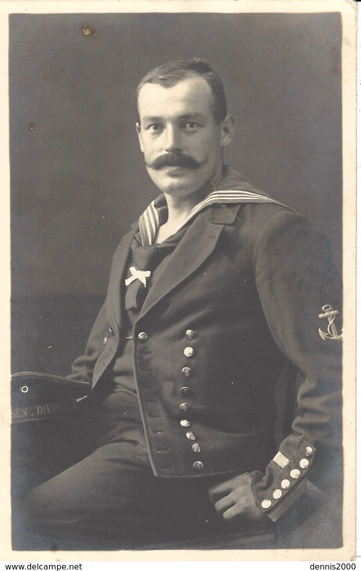 1914- 1915 -Carte-PHOTO De Félicien César, De BURLIONCOURT ( Moselle ) Marin à Wilhelmshaven - Other & Unclassified