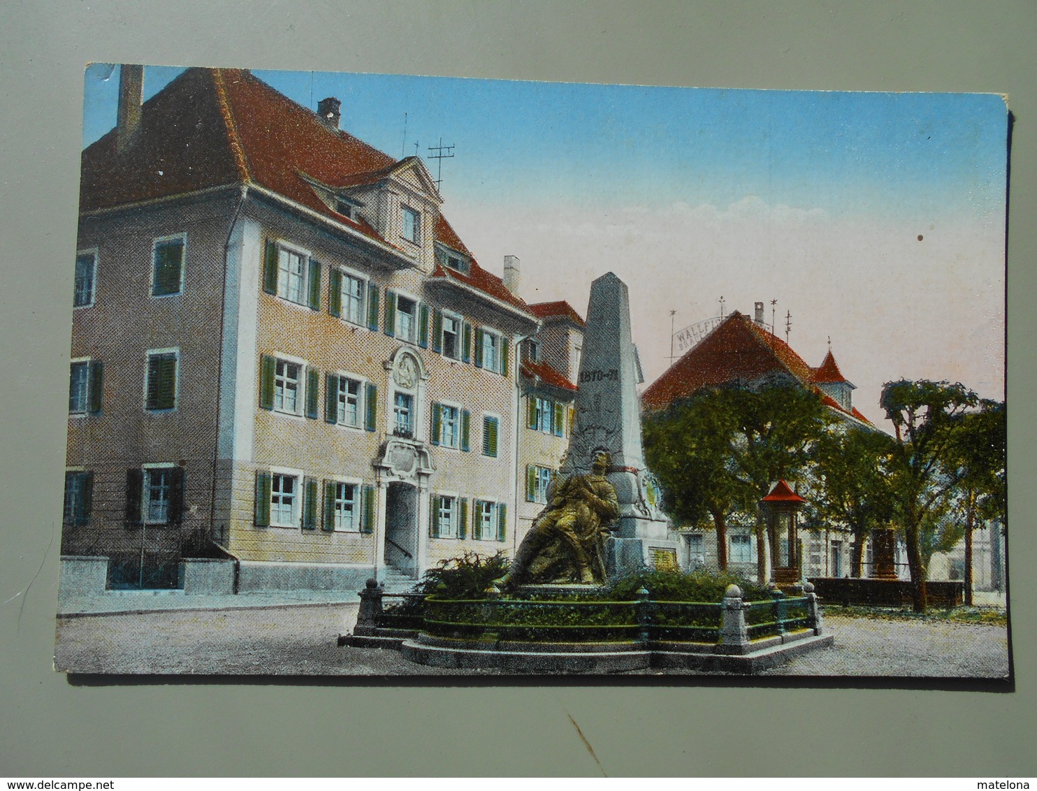 ALLEMAGNE BADE-WURTEMBERG RADOLFZELL AM BODENSEE MARKTPLATZ MIT KRIEGERDENKMAL - Radolfzell