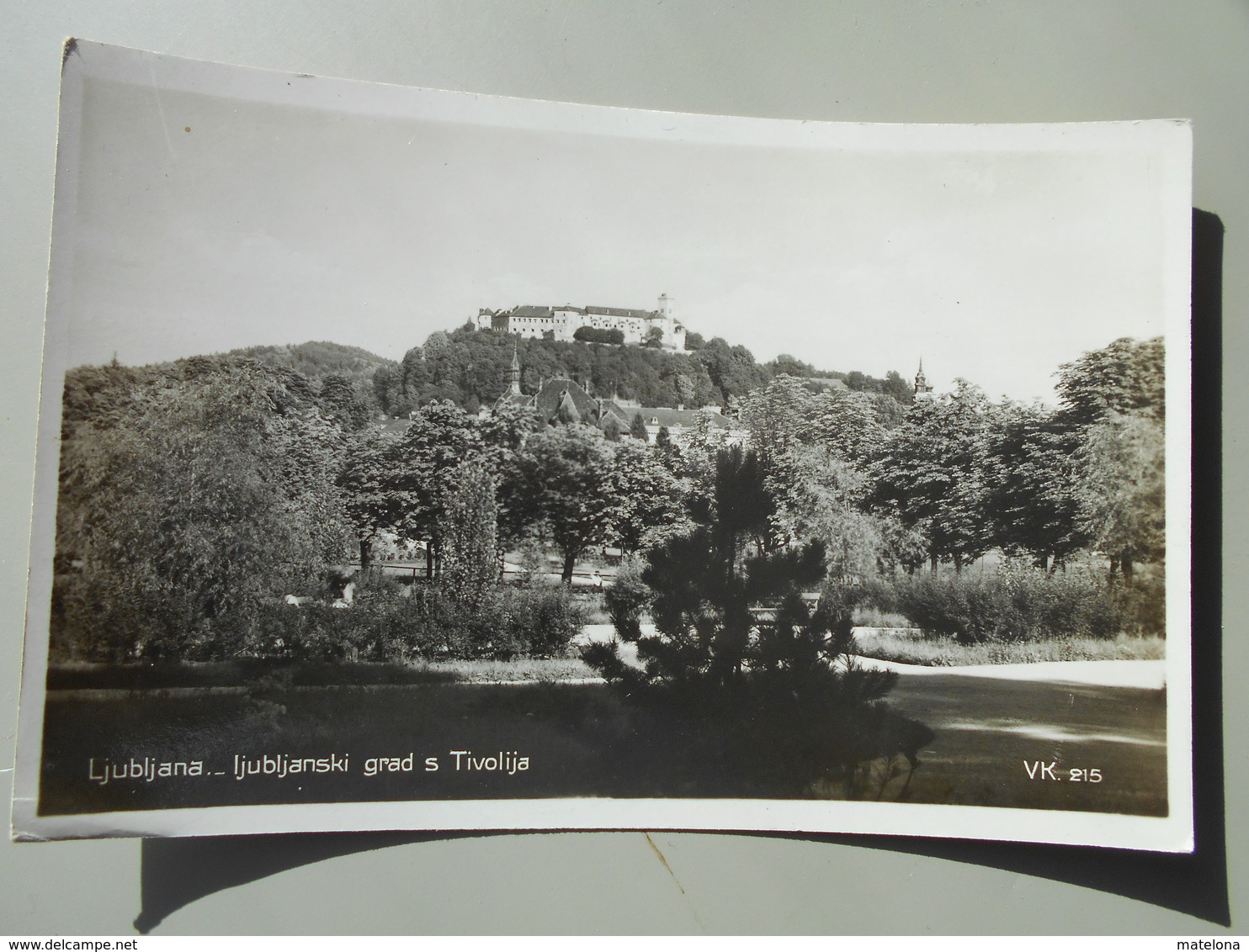 SLOVENIE LJUBLJANA LJUBLJANSKI GRAD S TIVOLIJA - Slovénie