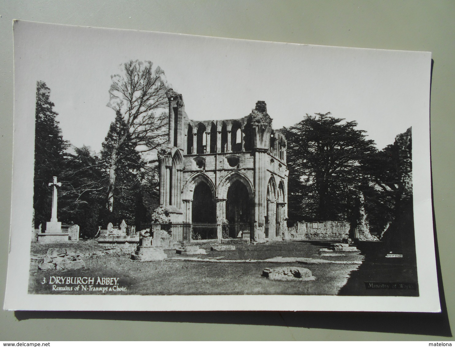 ECOSSE BERWICKSHIRE DRYBURGH ABBEY - Berwickshire