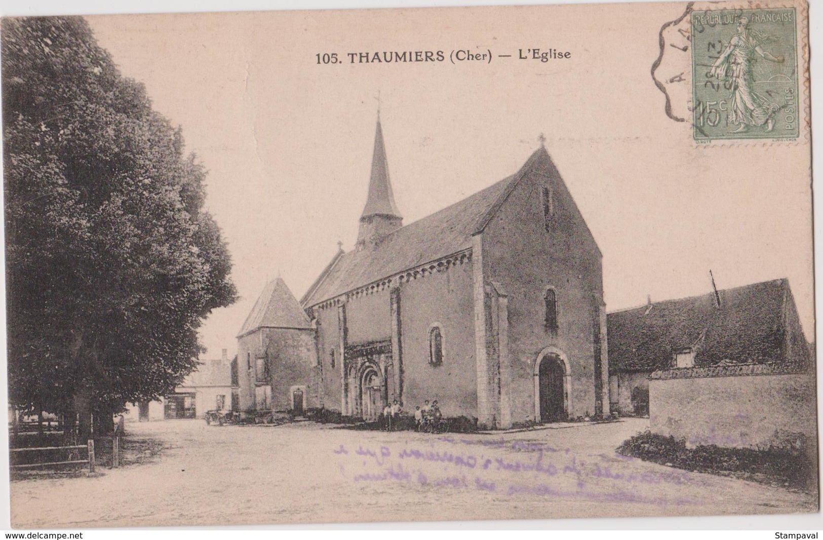 THAUMIERS - L'ÉGLISE - N° 105 - Thaumiers