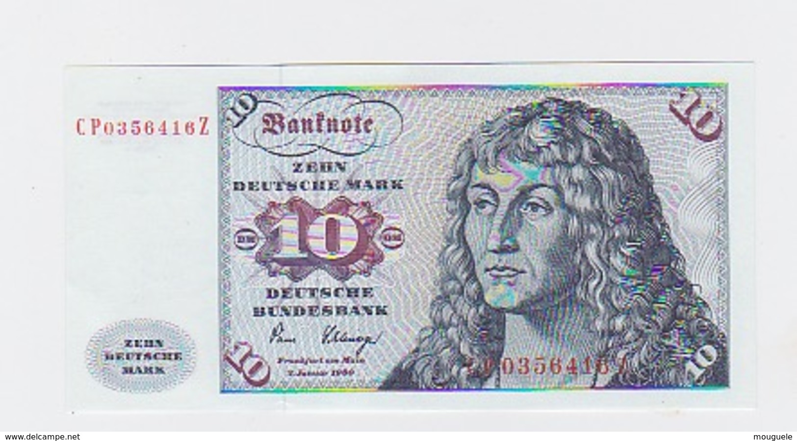 10 Mark Neuf Du 2_ 1_ 1980 - 5 Deutsche Mark