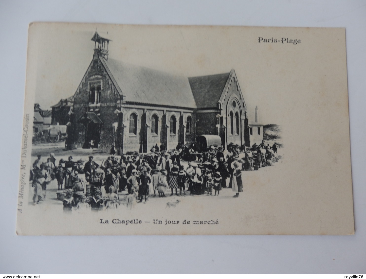 Paris-Plage, La Chapelle, Un Jour De Marché. - Le Touquet